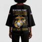Honoring First Black Marines Kimono Sleeve Blouse The Montford Point Heroes