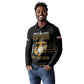 Honoring First Black Marines Long Sleeve Polo Shirt The Montford Point Heroes - African Pride
