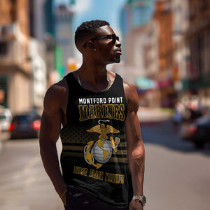 Honoring First Black Marines Men Tank Top The Montford Point Heroes - African Pride