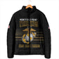 Honoring First Black Marines Padded Jacket The Montford Point Heroes