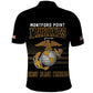 Honoring First Black Marines Polo Shirt The Montford Point Heroes - African Pride