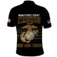 Honoring First Black Marines Polo Shirt The Montford Point Heroes LT18