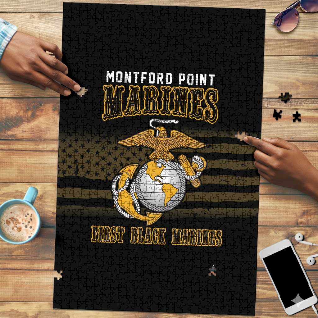 Honoring First Black Marines Puzzle The Montford Point Heroes
