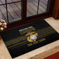 Honoring First Black Marines Rubber Doormat The Montford Point Heroes - African Pride