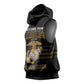 Honoring First Black Marines Sleeveless Hoodie The Montford Point Heroes - African Pride