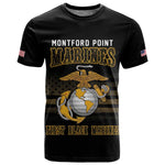 Honoring First Black Marines T shirt The Montford Point Heroes - African Pride