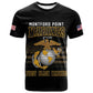 Honoring First Black Marines T shirt The Montford Point Heroes LT18