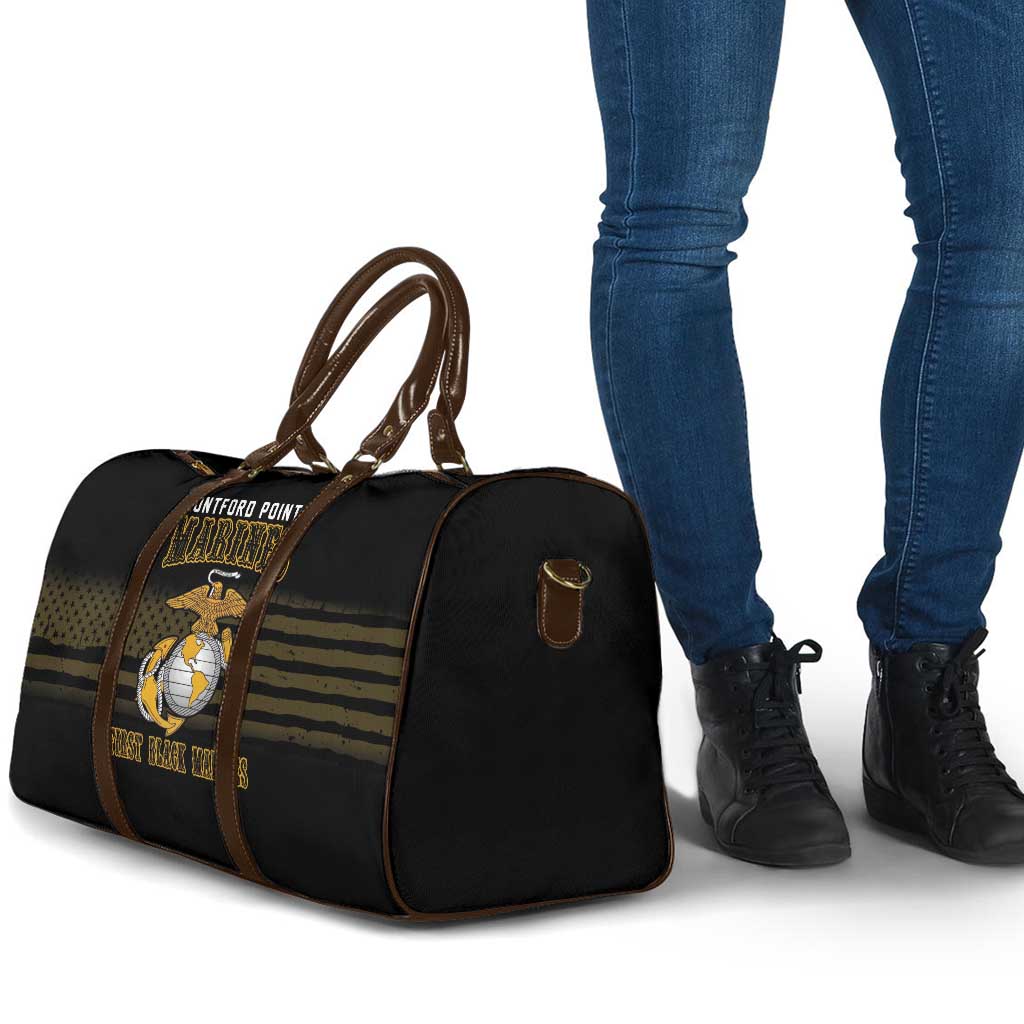 Honoring First Black Marines Travel Bag The Montford Point Heroes