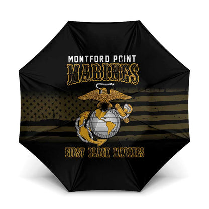 Honoring First Black Marines Umbrella The Montford Point Heroes