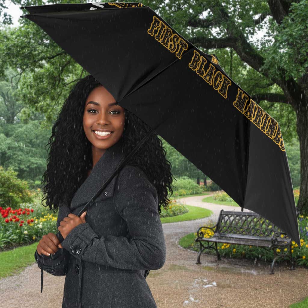 Honoring First Black Marines Umbrella The Montford Point Heroes