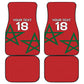 Custom Morocco Heritage Football Car Mats Road To Champion