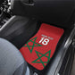 Custom Morocco Heritage Football Car Mats Road To Champion