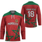 Custom Morocco Heritage Football Hockey Jersey Road To Champion