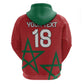 Custom Morocco Heritage Football Hoodie Road To Champion