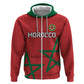 Custom Morocco Heritage Football Hoodie Road To Champion