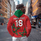 Custom Morocco Heritage Football Hoodie Road To Champion