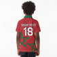 Custom Morocco Heritage Football Kid Polo Shirt Road To Champion