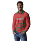 Custom Morocco Heritage Football Long Sleeve Polo Shirt Road To Champion