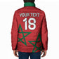 Custom Morocco Heritage Football Padded Jacket Road To Champion