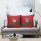 Custom Morocco Heritage Football Pillow Cover Road To Champion