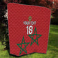 Custom Morocco Heritage Football Quilt Road To Champion