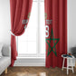 Custom Morocco Heritage Football Window Curtain Road To Champion