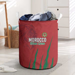 Morocco Football Laundry Basket Atlas Lions Road To Champion - African Pride