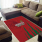 Morocco Football Area Rug Atlas Lions Road To Champion