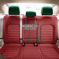 Morocco Football Back Car Seat Cover Atlas Lions Road To Champion - African Pride