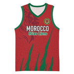 Custom Morocco Football Basketball Jersey Atlas Lions Road To Champion