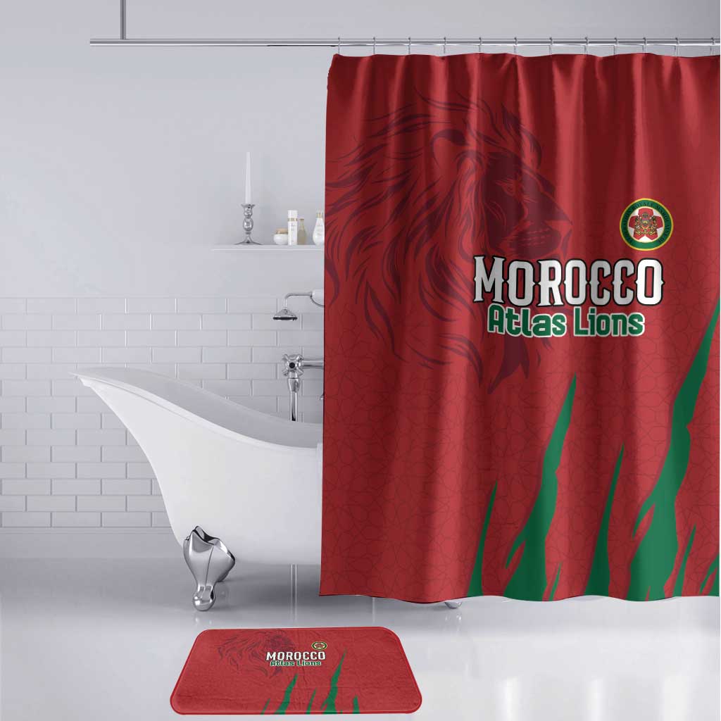 Morocco Football Bathroom Set Atlas Lions Road To Champion