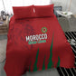 Morocco Football Bedding Set Atlas Lions Road To Champion