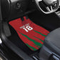 Custom Morocco Football Car Mats Atlas Lions Road To Champion - African Pride
