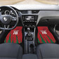 Custom Morocco Football Car Mats Atlas Lions Road To Champion - African Pride