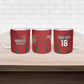 Custom Morocco Football Ceramic Mug Atlas Lions Road To Champion