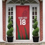 Custom Morocco Football Door Cover Atlas Lions Road To Champion