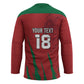 Custom Morocco Football Hockey Jersey Atlas Lions Road To Champion