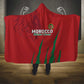 Morocco Football Hooded Blanket Atlas Lions Road To Champion - African Pride