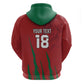 Custom Morocco Football Hoodie Atlas Lions Road To Champion - African Pride