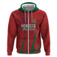 Custom Morocco Football Hoodie Atlas Lions Road To Champion - African Pride