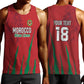 Custom Morocco Football Men Tank Top Atlas Lions Road To Champion - African Pride