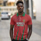 Custom Morocco Football Polo Shirt Atlas Lions Road To Champion - African Pride