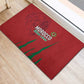 Morocco Football Rubber Doormat Atlas Lions Road To Champion - African Pride