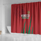 Morocco Football Shower Curtain Atlas Lions Road To Champion