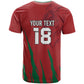 Custom Morocco Football T shirt Atlas Lions Road To Champion - African Pride