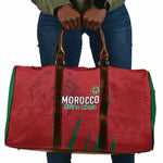 Morocco Football Travel Bag Atlas Lions Road To Champion