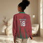Custom Morocco Football Women Casual Shirt Atlas Lions Road To Champion - African Pride