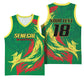 Senegal Football Pride Custom Basketball Jersey Les Lions de la Teranga