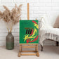 Senegal Football Pride Custom Canvas Wall Art Les Lions de la Teranga