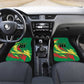 Senegal Football Pride Custom Car Mats Les Lions de la Teranga